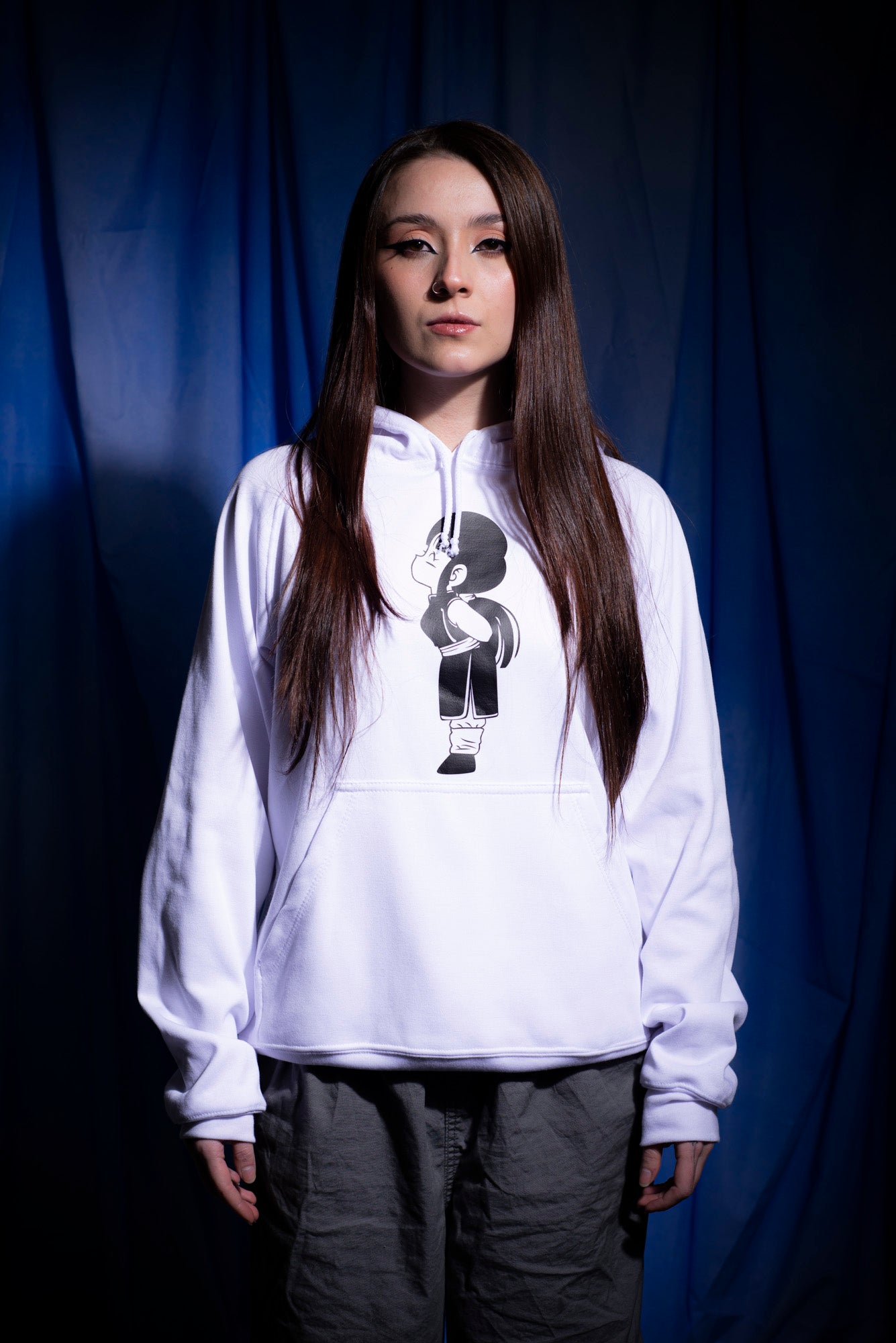 Hoodie Blanco Mujer Milk Dragon Ball Z