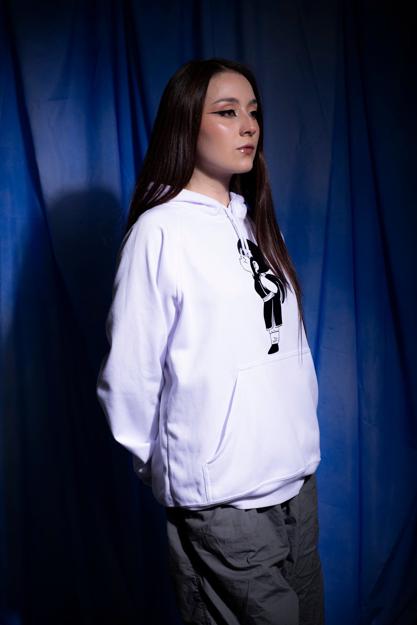 Hoodie Blanco Mujer Milk Dragon Ball Z