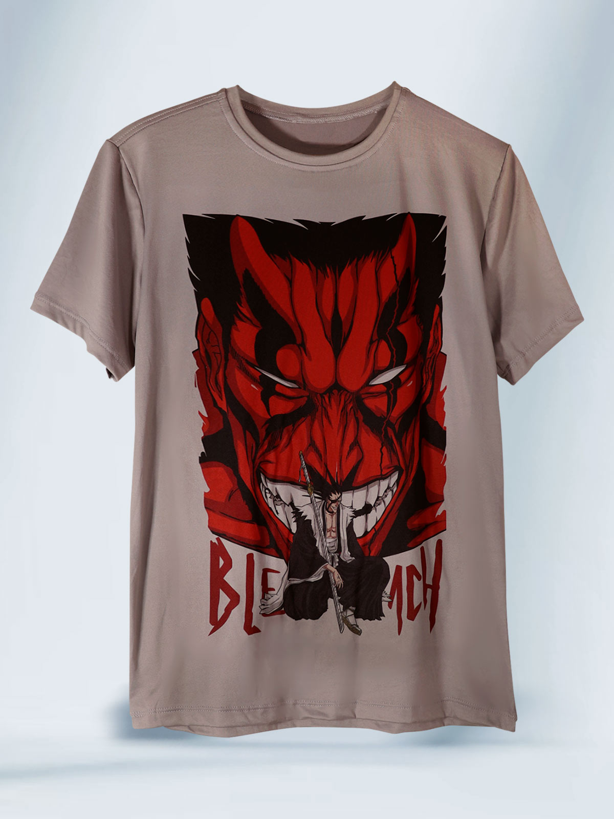 Camiseta Marron Unisex Kenpachi Zaraki Bankai Bleach