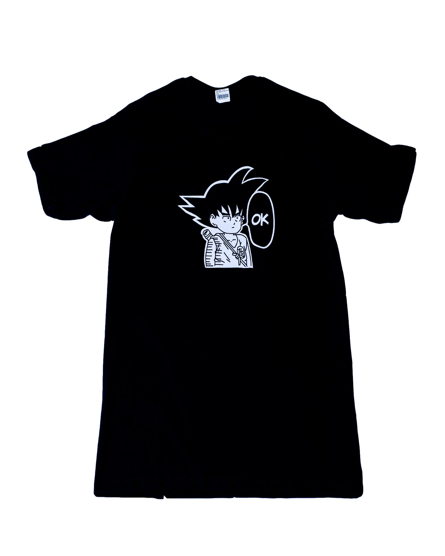 Camiseta Negra Unisex Goku Ok Dragon Ball