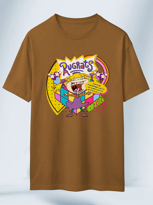 Camiseta Chocolate Unisex Angelica Retro Noventas Rugrats