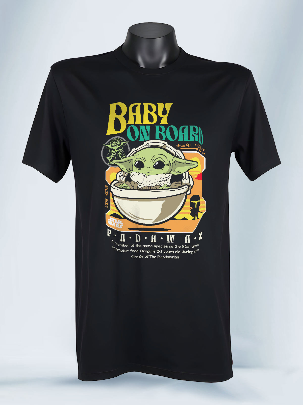 Camiseta Unisex Baby Yoda The Mandalorian