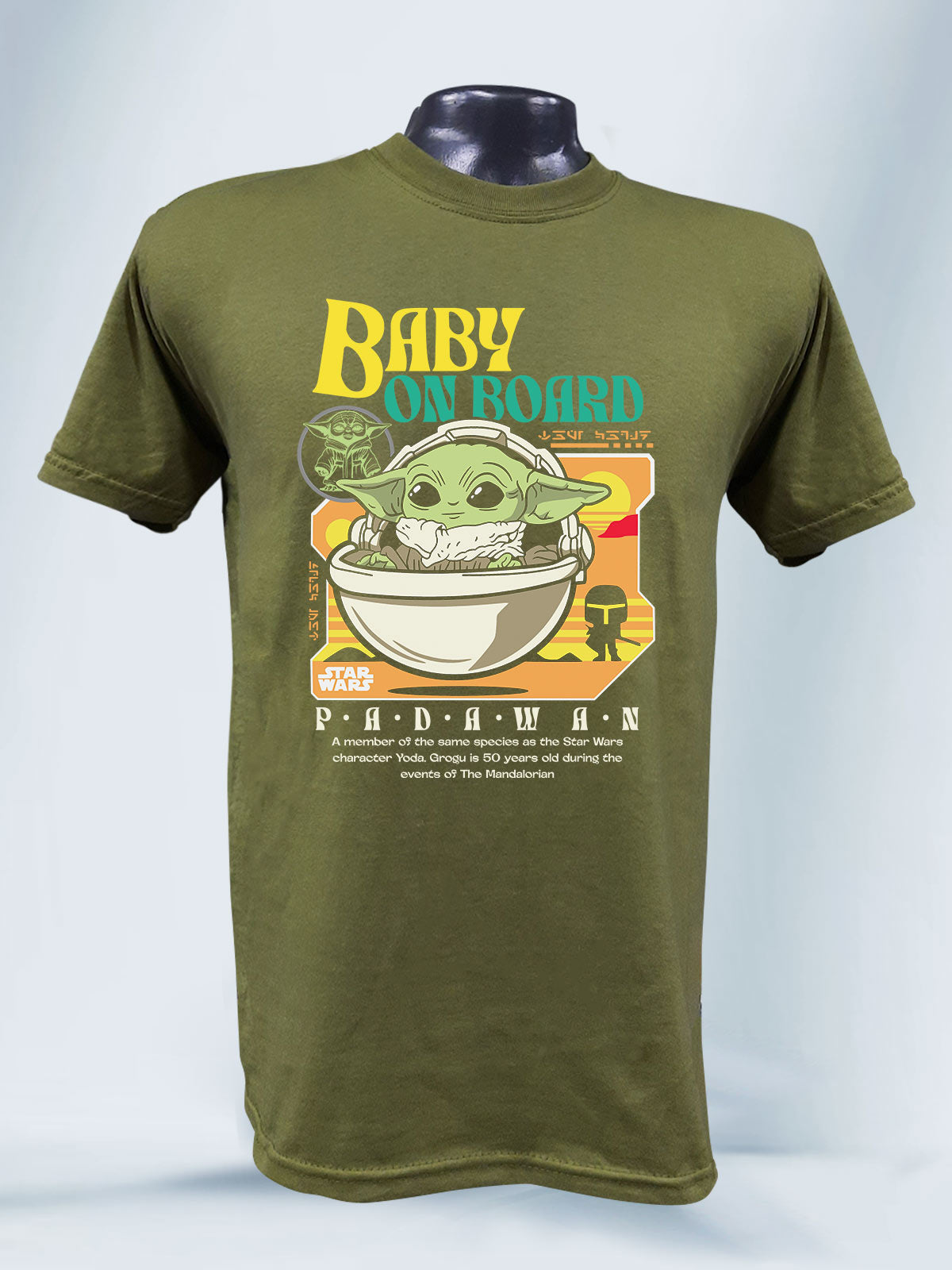 Camiseta Unisex Baby Yoda The Mandalorian