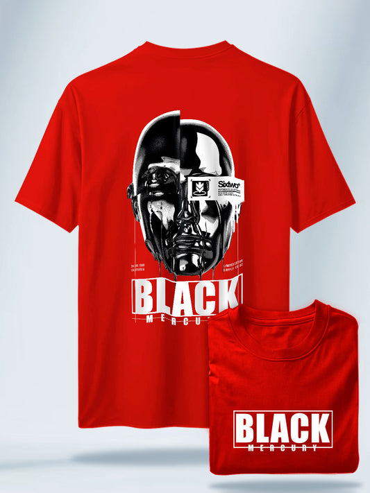 Camiseta Unisex Negra Black Mercury