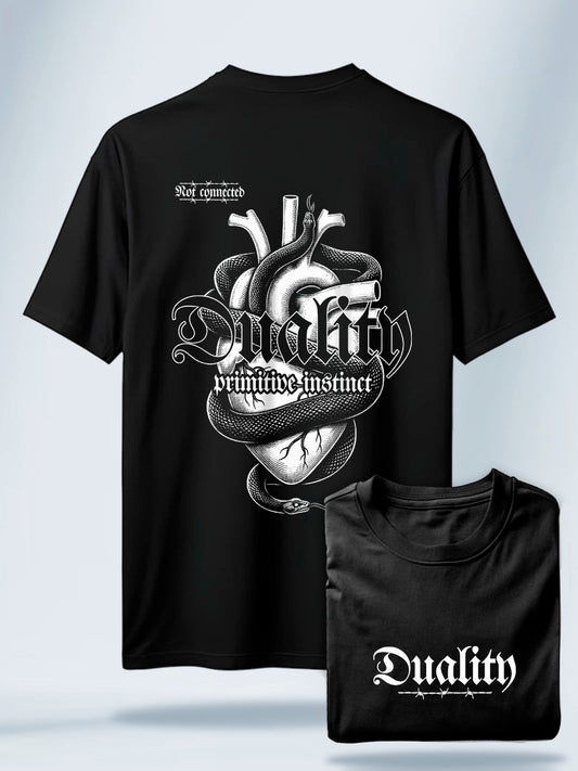 Camiseta Unisex Negra Duality #1