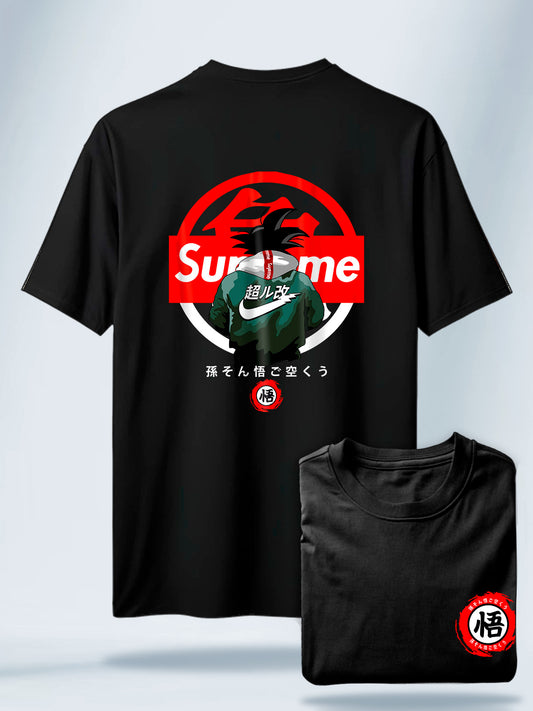 Camiseta Unisex Negra Goku Supreme Negra
