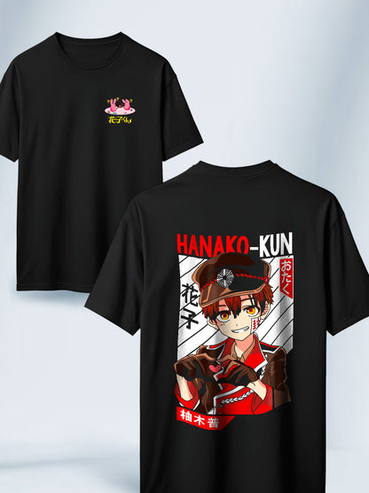 Camiseta Negra Unisex el séptimo misterio de la academia Hanako kun