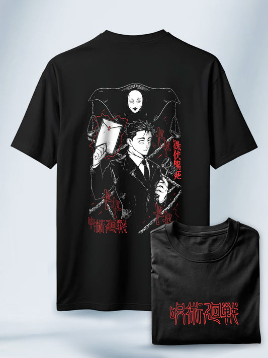 Camisa Negra Unisex Higaruma Jujutsu Kaisen