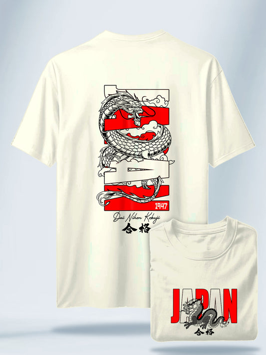 Camiseta Unisex Blanca Japan