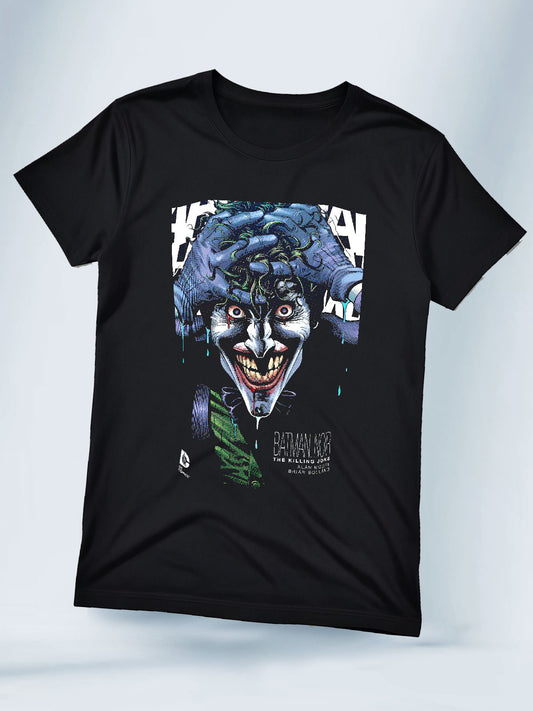 Camiseta Unisex Negra Locura desmedida Joker