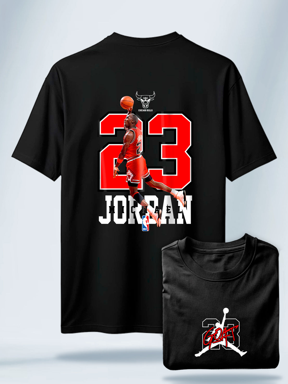 Camiseta Unisex Negra Jordan negra