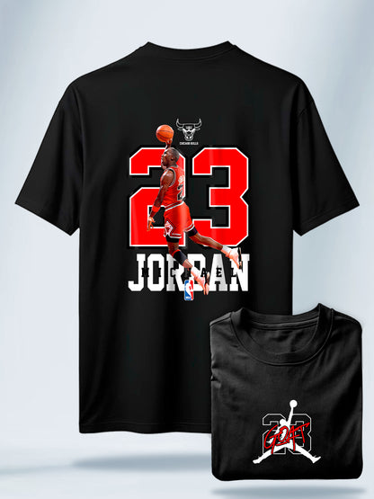 Camiseta Unisex Negra Jordan negra