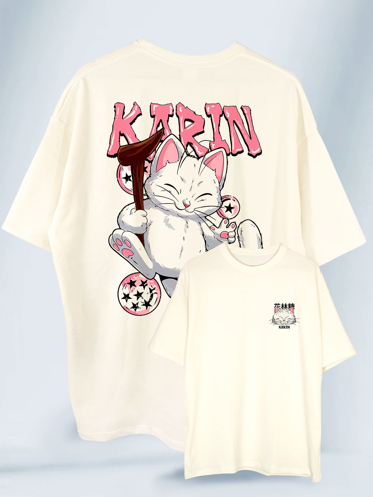 Camiseta Oversized Unisex Maestro Karin Dragon Ball – OtakuTienda.com