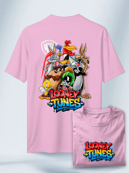 Camiseta Lila Unisex Las Leyendas Los Looney Tunes