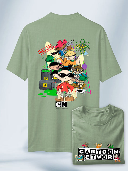 Camiseta Verde Unisex KND Operativo Chicos del Barrio