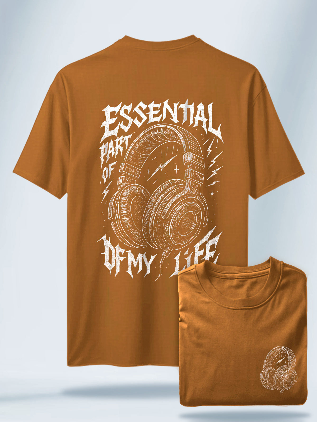 Camiseta Unisex Negra Music #3