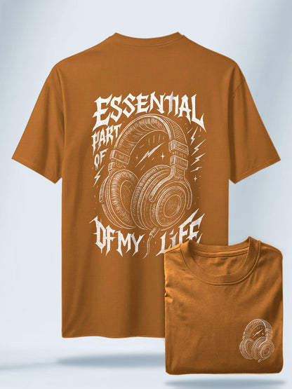 Camiseta Unisex Negra Music #3