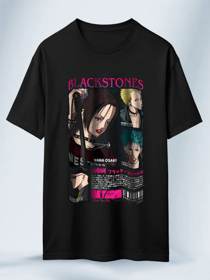 Camisa Negra Unisex Blackstones Nana