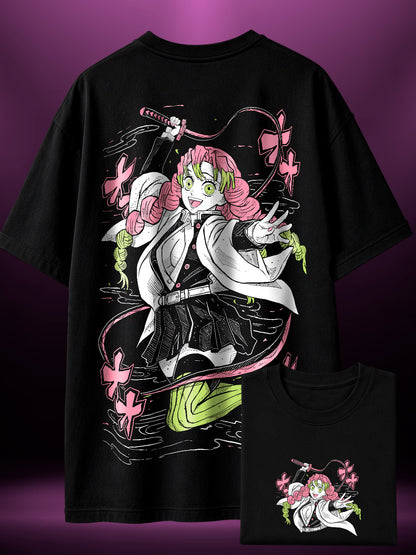 Camisa Premium Oversized Pilar del Amor Mitsuri Kanroji Demon Slayer