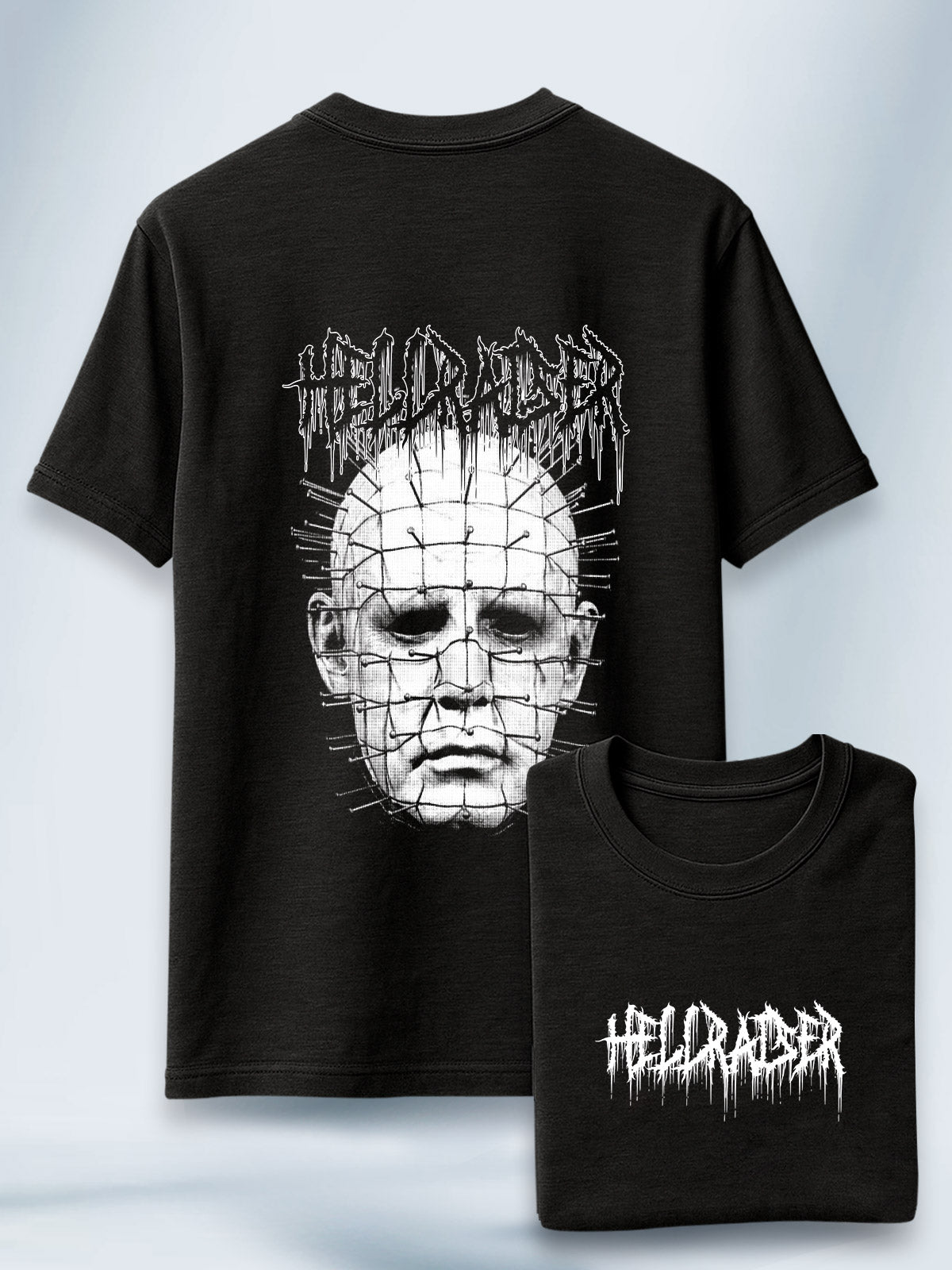 Camiseta Unisex Negra Pinhead Hellraiser