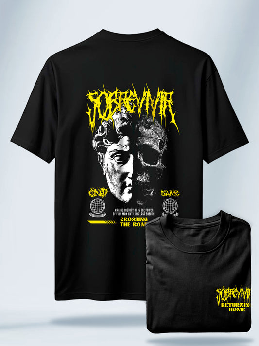 Camiseta Unisex Negra Returning Home