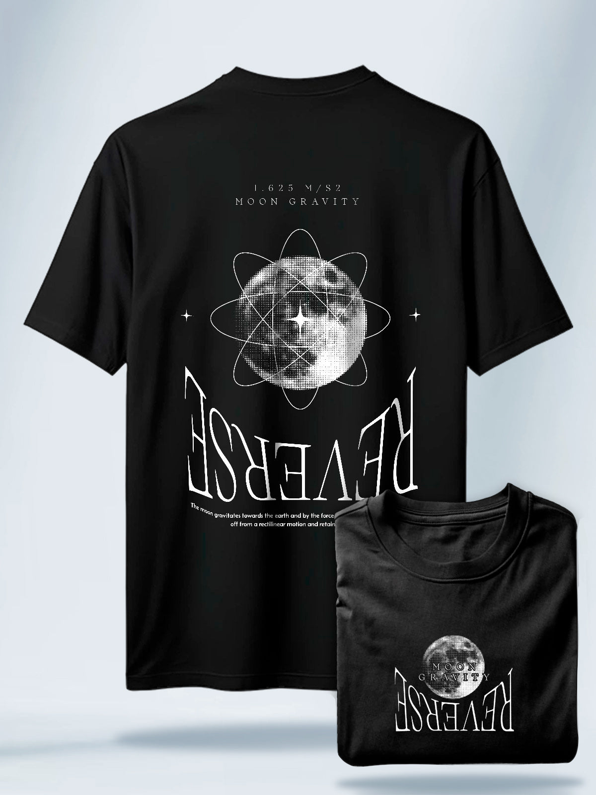 Camiseta Unisex Negra Reverse