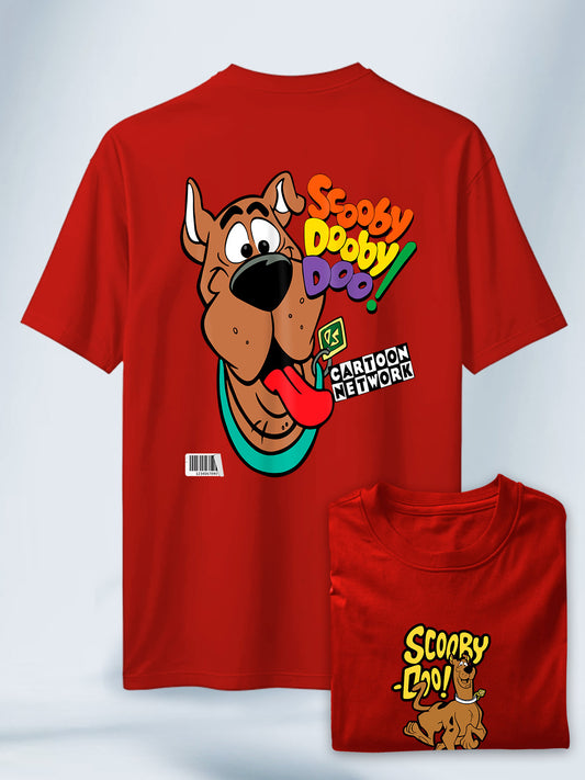 Camiseta Roja Unisex Scooby Doo Cartoon Network