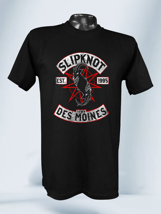 Camiseta Negra Unisex Since 1995 Slipknot