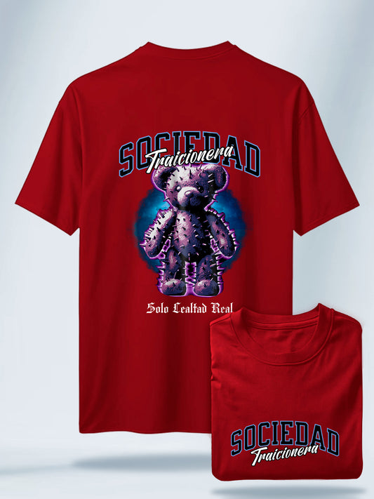 Camiseta Unisex Negra Sociedad Traicionera