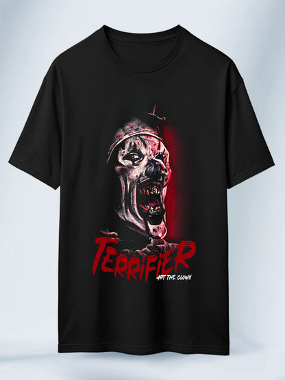 Camiseta Unisex Negra Art el payaso Terrifier
