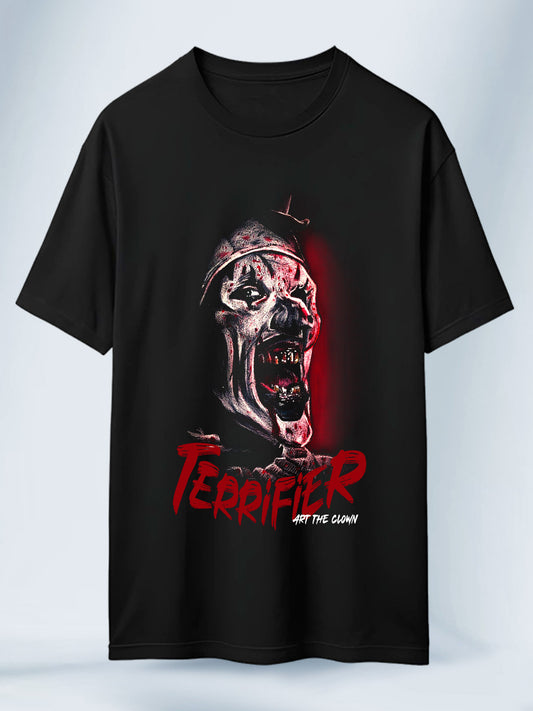 Camiseta Unisex Negra Art el payaso Terrifier