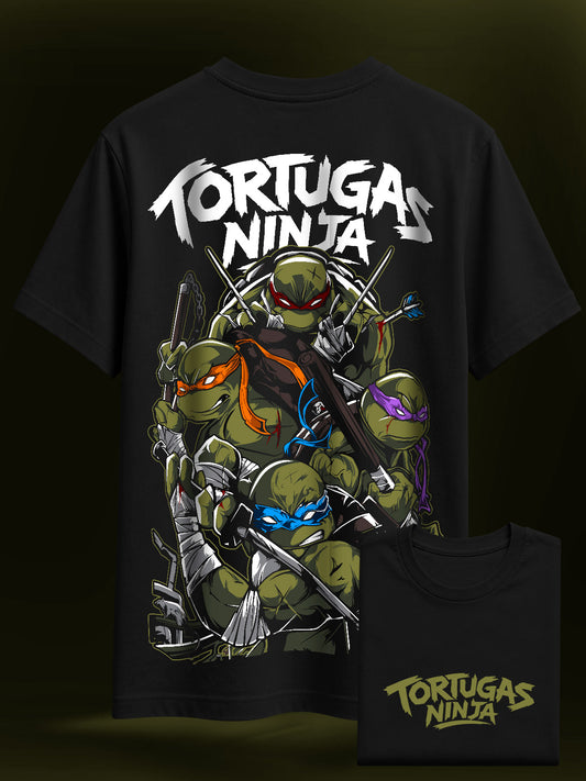 Camisa Premium Oversized Tortugas Ninja TMNT
