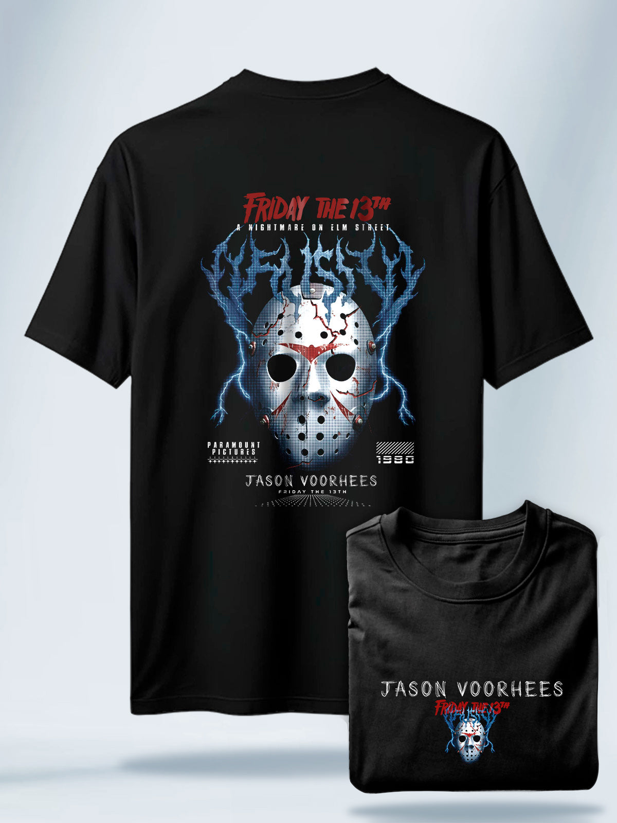 Camiseta Unisex Negra Viernes 13