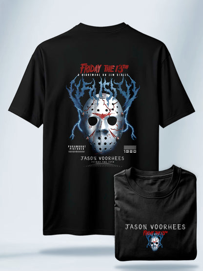 Camiseta Unisex Negra Viernes 13