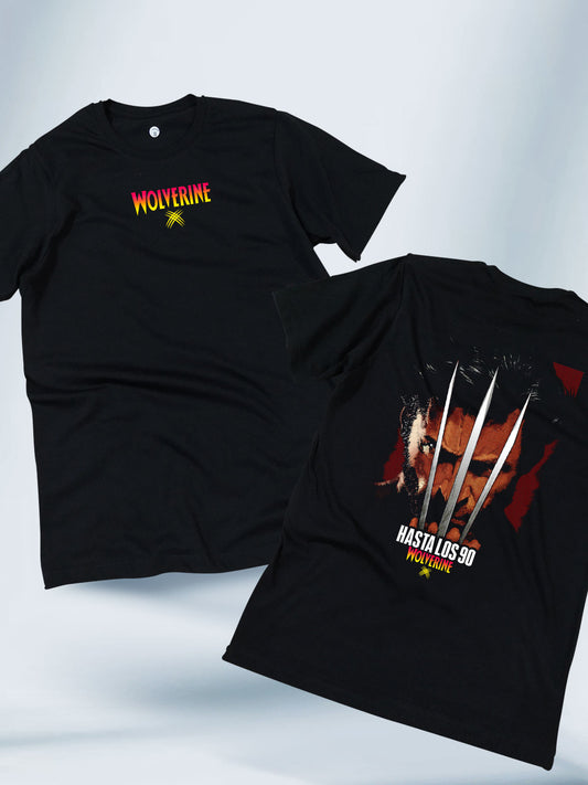 Camiseta Negra Unisex Wolverine Origenes