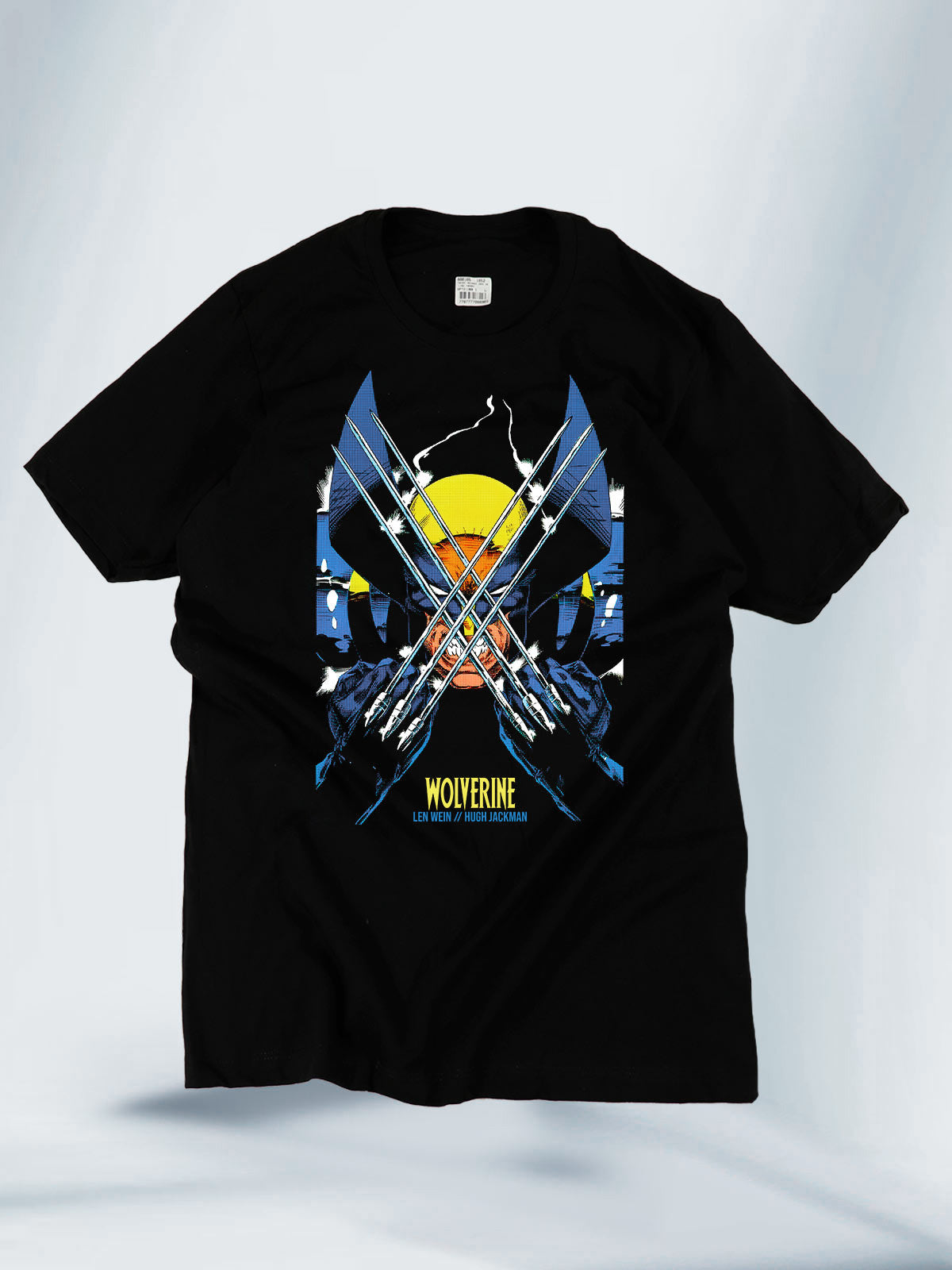 Camiseta Negra Alpha Level Wolverine Deadpool