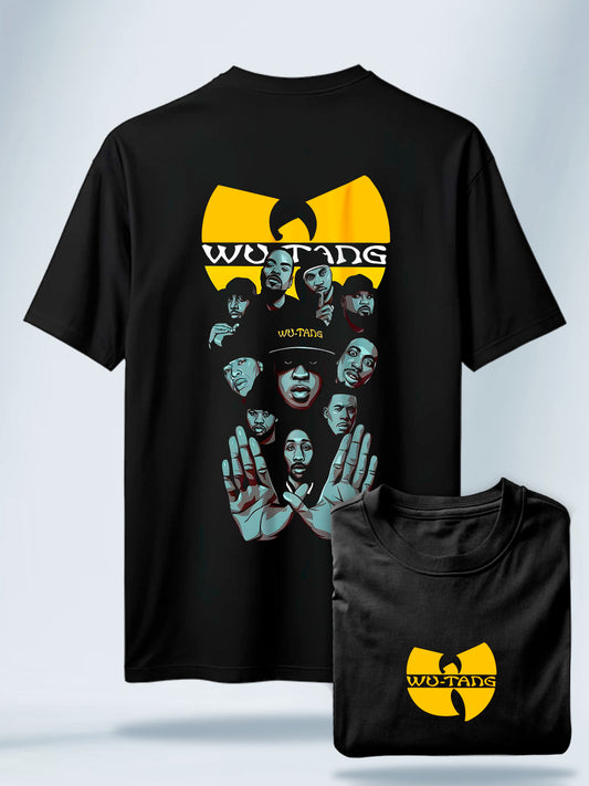 Camiseta Unisex Negra Wu tang clan #2